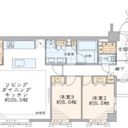 3LDK+ｗIC・SIC(間取)